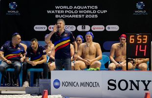 Naționala masculină de polo a României a pierdut și al doilea meci, cu Japonia, în bazinul de la Otopeni în cadrul Cupei Mondiale