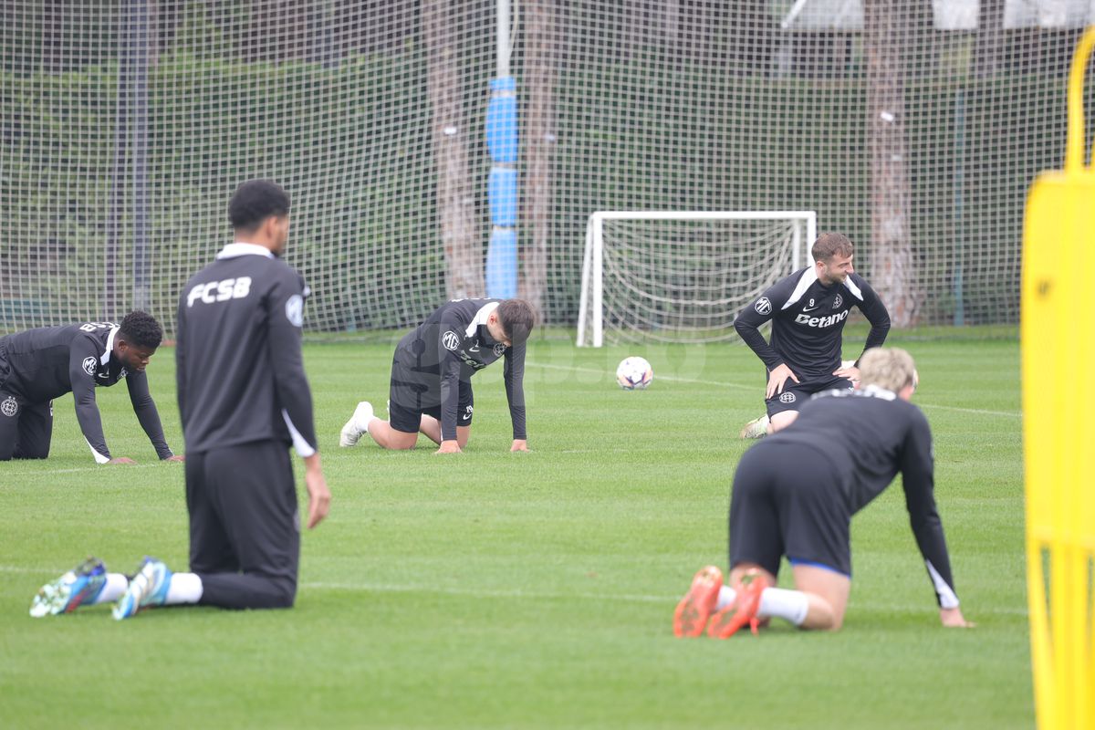 Antrenament FCSB 8 ianuarie 2025