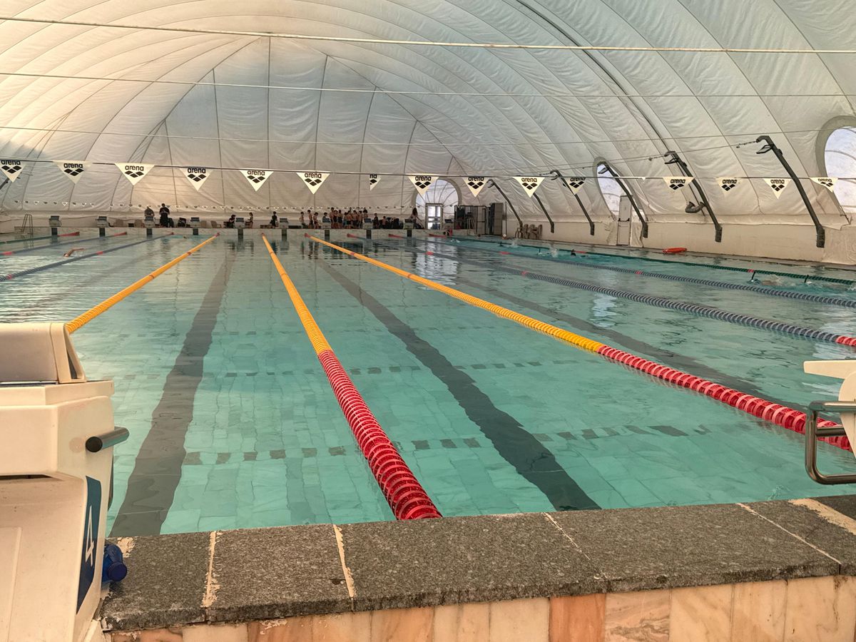 GSP.ro a vizitat balonul de care s-a plâns David Popovici: „Mi-ar fi rușine să-i aduc aici pe adversarii mei” » Imaginile surprinse la „Lia Manoliu”