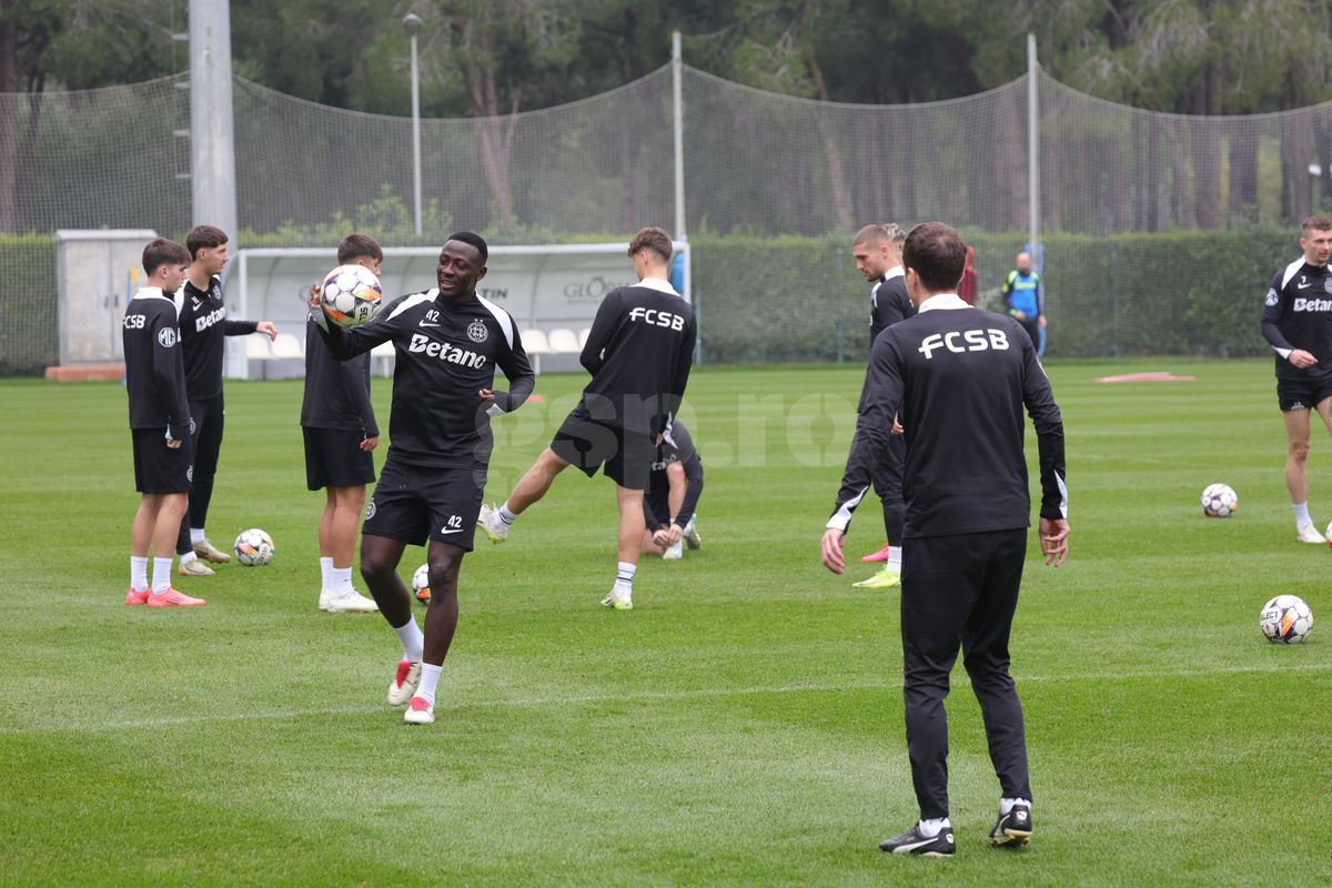 Antrenament FCSB 8 ianuarie 2025
