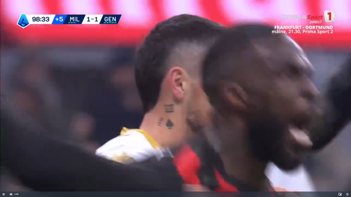 Scene incredibile în AC Milan - Genoa: Nicolae Stanciu a avut victoria în gheată, dar a bătut LAMENTABIL penalty-ul din minutul 90+9!