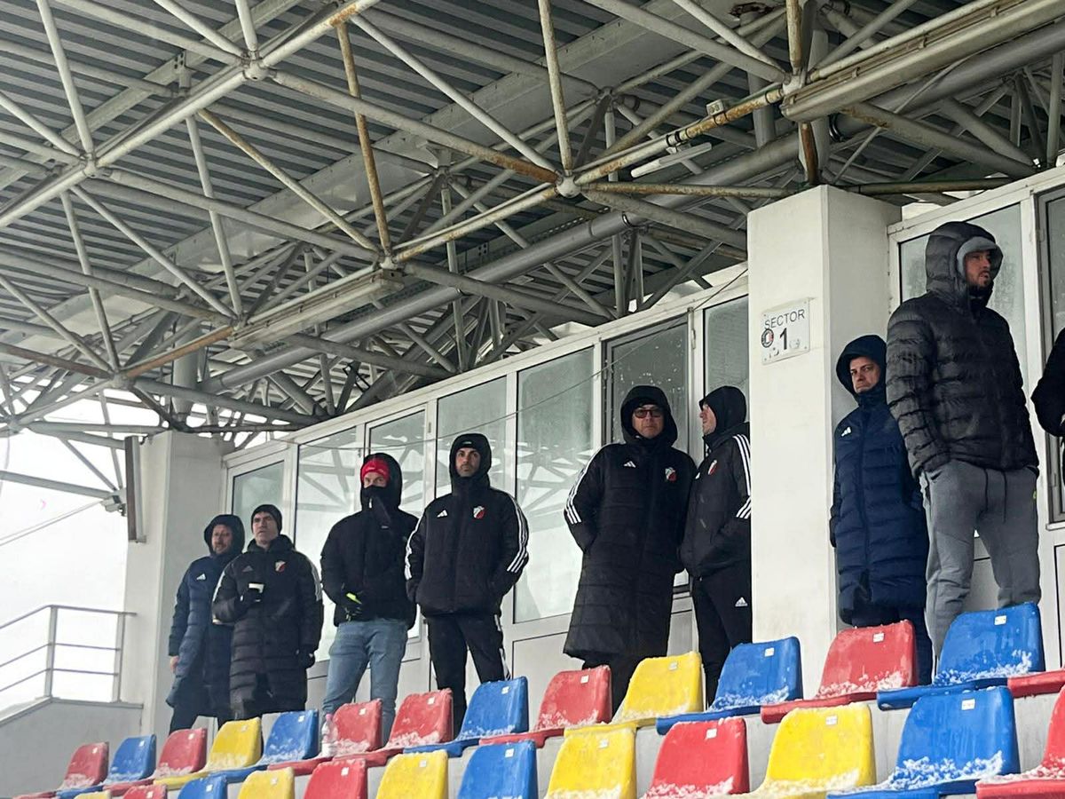 Unirea Slobozia, victorie la scor de tenis, în zăpadă, la primul meci din 2026