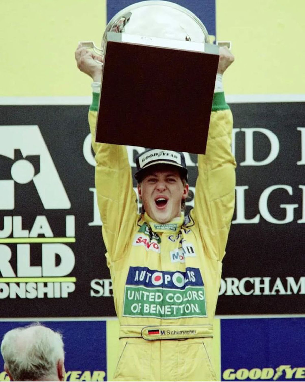 Prețul la care a fost scos la licitație monopostul în care Michael Schumacher a obținut prima lui victorie în Formula 1