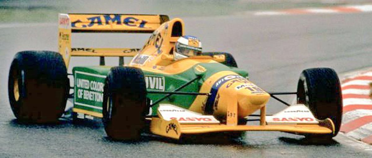 Monopostul Benetton B192