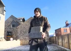 Senzația Mondialului s-a întors la munca pe șantier: „Principala mea sursă de venit! Râzi mult, salariu săptămânal”