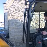 Charlie Manby, revelația din darts, s-a întros pe șantier / foto: captură itv.com