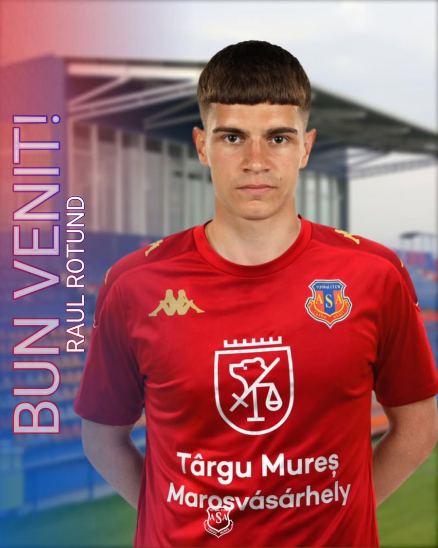 Raul Rotund, împrumutat de Dinamo la ASA Târgu Mureș // FOTO: Instagram @asa.tg.mures Dinamo și-a cedat fotbalistul în această seară: „Mult succes în tricoul roș-albastru!”