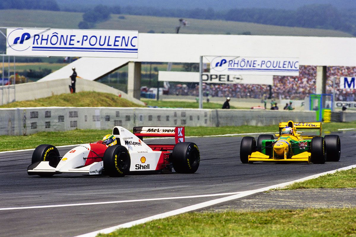 Monopostul Benetton B192