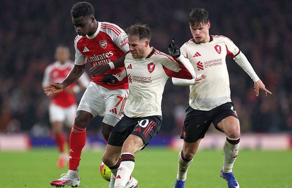 Pep răsuflă ușurat! Arsenal, ținută în șah de Liverpool, care n-a avut șut pe poartă + Clasamentul din Premier League