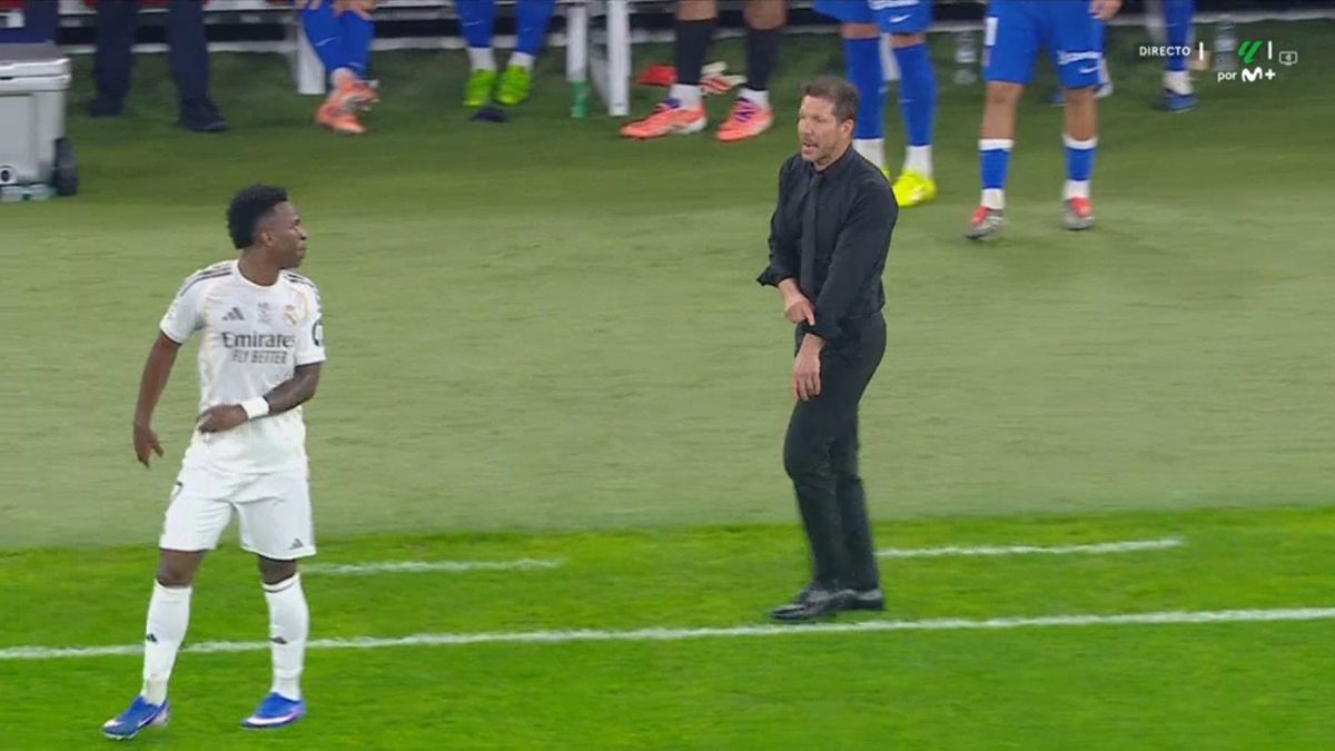 Diego Simeone l-a atacat frontal pe Vinicius, în timpul meciului: „Asta îți va face Florentino, ține minte!”