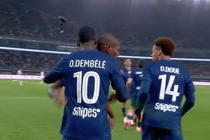 PSG - Marseille, mare derby pentru Supercupa Franței, în Kuweit » Deschidere de scor, minutul 13