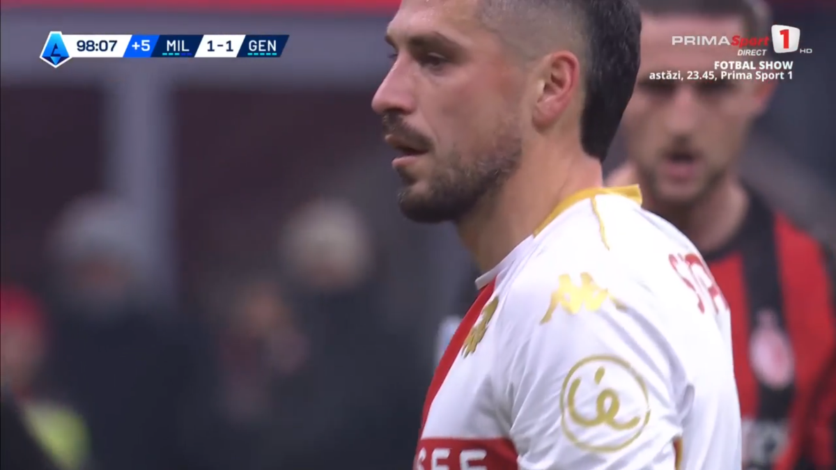 Stanciu a ratat un penalty în Milan - Genoa