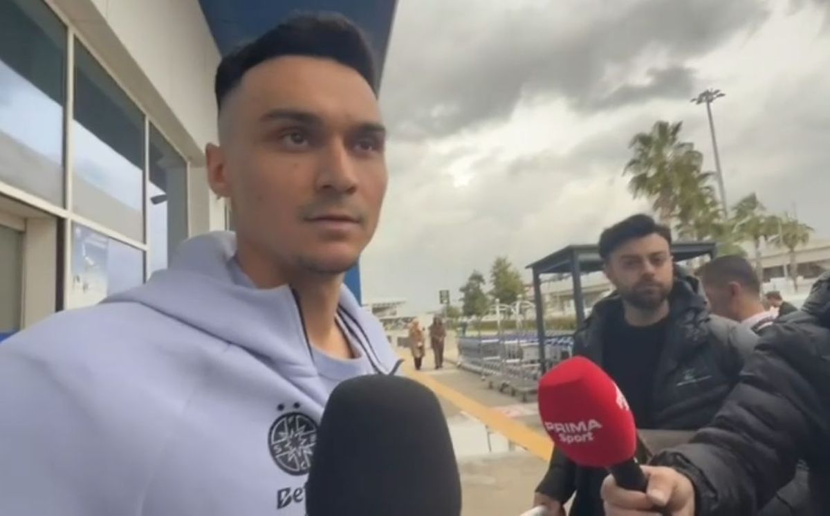 Scandal la plecarea lui Șut din Antalya! Ce a apucat să spună fotbalistul, în timp ce un reporter român era bruscat de polițiști