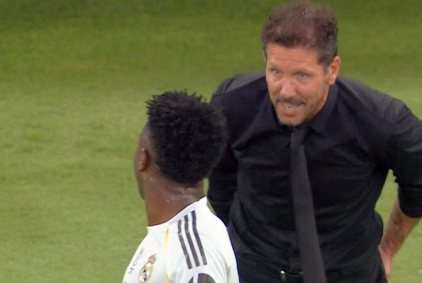 GALERIE FOTO Diego Simeone l-a atacat frontal pe Vinicius, în timpul meciului: „Asta îți va face Florentino, ține minte!”