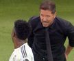 Conflictul dintre Diego Simeone și Vinicius
 // foto: X