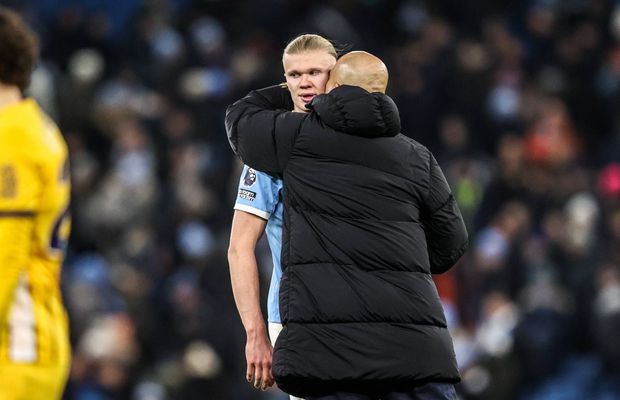 Pep Guardiola îl critică subtil pe Haaland: „Face parte din meseria ta”