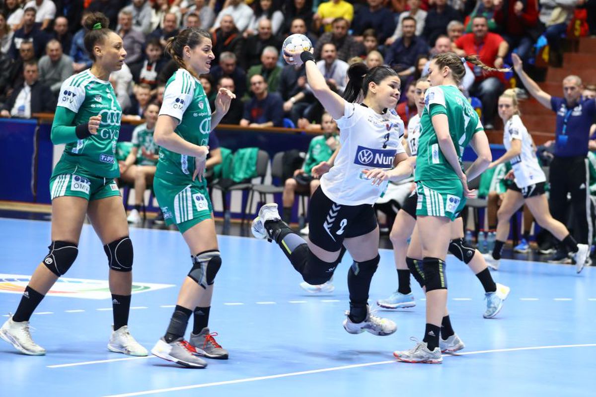 SCM RM. VÂLCEA - GYOR 20-29 // Kristina Liscevici: „E greu să joci cu Gyor aproape o repriză în inferioritate!”