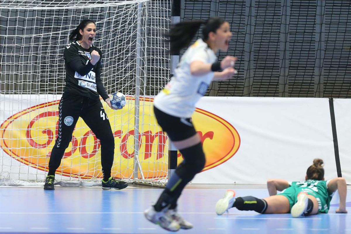 SCM RM. VÂLCEA - GYOR 20-29 // VIDEO+FOTO Fără scăpare! Campioana României a fost învinsă de Gyor în grupele Ligii Campionilor