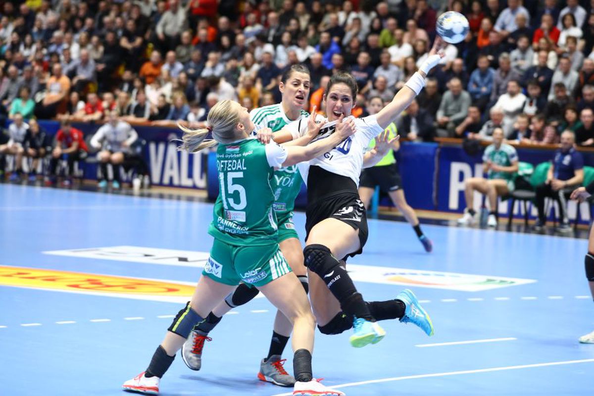 SCM RM. VÂLCEA - GYOR 20-29 // Kristina Liscevici: „E greu să joci cu Gyor aproape o repriză în inferioritate!”