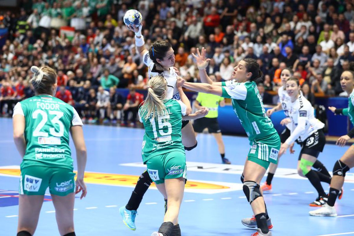 SCM RM. VÂLCEA - GYOR 20-29 // Kristina Liscevici: „E greu să joci cu Gyor aproape o repriză în inferioritate!”