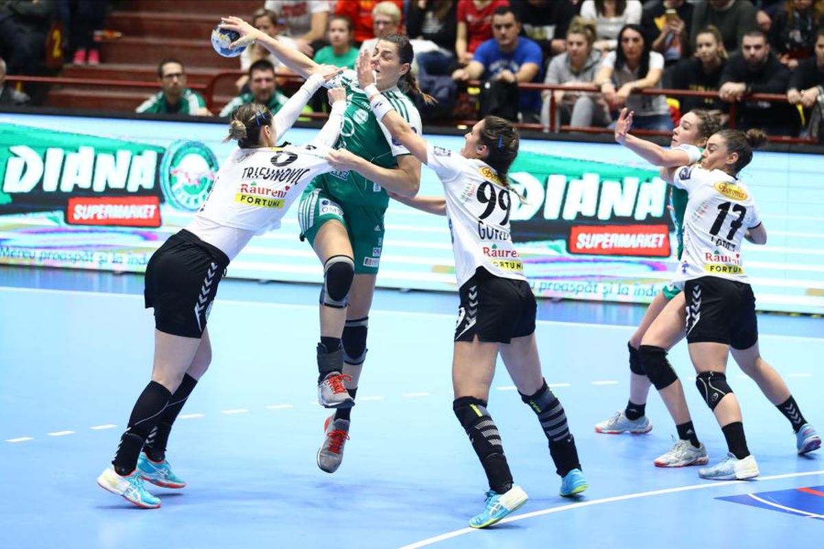 SCM RM. VÂLCEA - GYOR 20-29 // Kristina Liscevici: „E greu să joci cu Gyor aproape o repriză în inferioritate!”