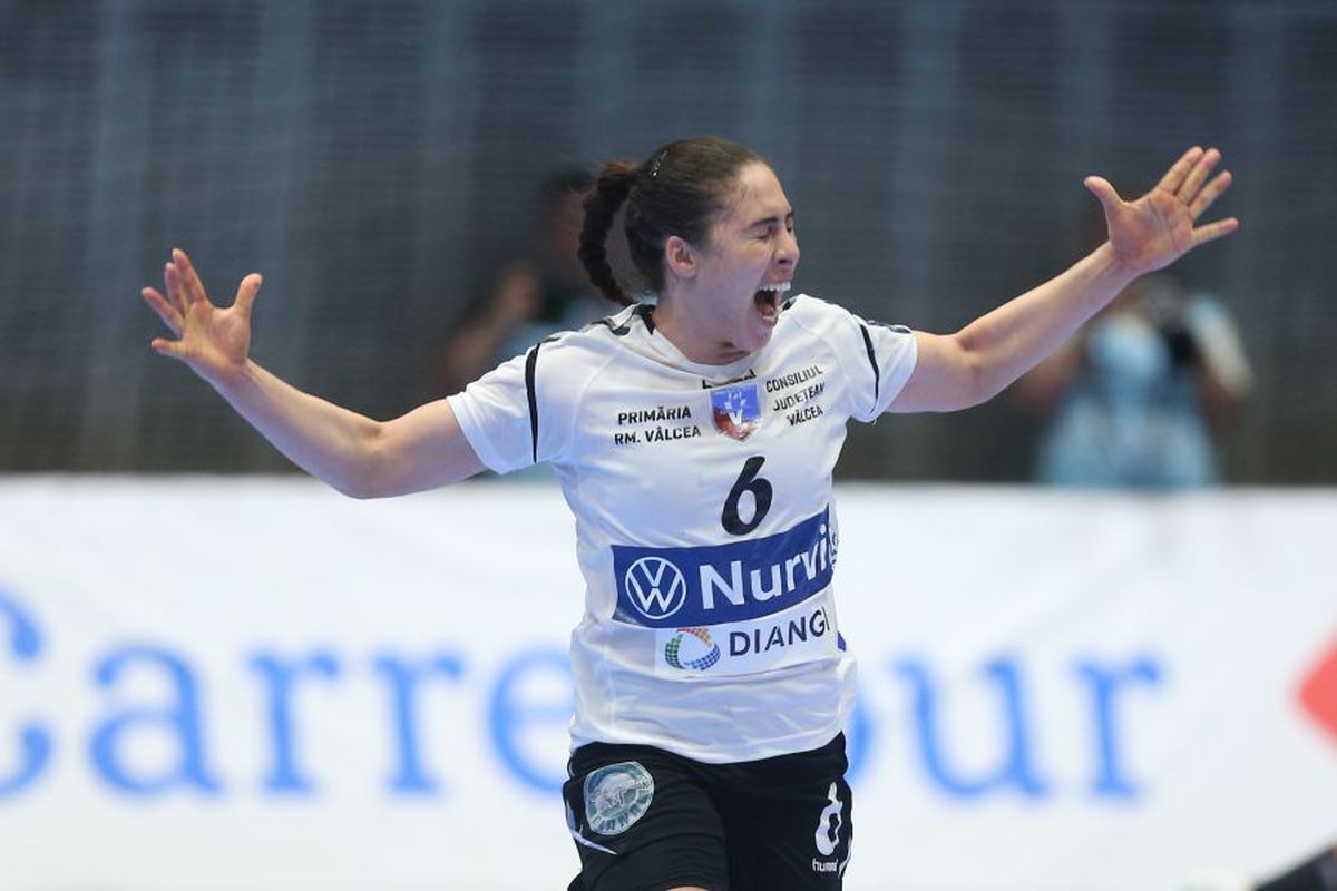 SCM RM. VÂLCEA - GYOR 20-29 // Kristina Liscevici: „E greu să joci cu Gyor aproape o repriză în inferioritate!”