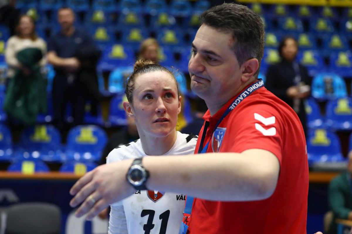 SCM RM. VÂLCEA - GYOR 20-29 // Kristina Liscevici: „E greu să joci cu Gyor aproape o repriză în inferioritate!”