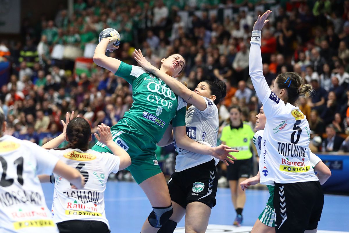 SCM RM. VÂLCEA - GYOR 20-29 // Kristina Liscevici: „E greu să joci cu Gyor aproape o repriză în inferioritate!”