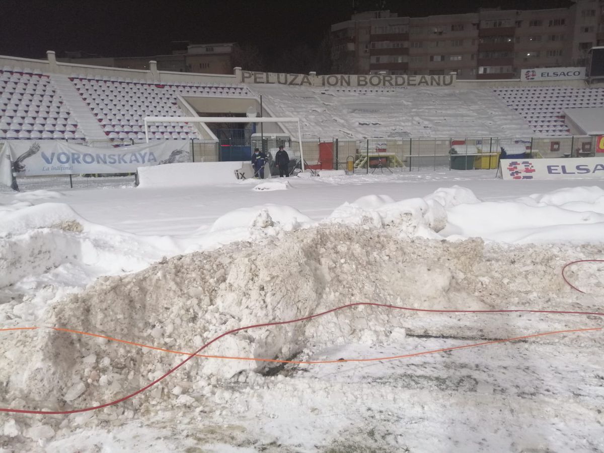 VIDEO+FOTO Ice Age la Botoșani! Ce s-a întâmplat în cabina comentatorilor înainte de meci