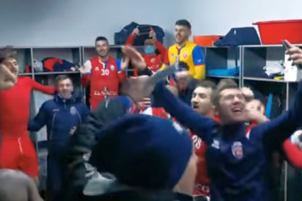 VIDEO Imagini senzaționale după FC Botoșani - CFR Cluj 2-1: a fost sărbătoare în vestiarul moldovenilor!