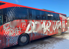 Autocarul celor de la UTA, vandalizat la Cluj, înaintea meciului cu CFR » Prima reacție din tabăra arădenilor: „Nu îi putem învinovăți”