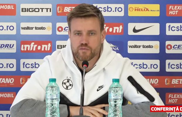 Pintilii îi pune în gardă pe jucătorii lui FCSB înainte de partida cu Clinceni și îl laudă pe Octavian Popescu: „E totul natural la el, s-a născut talent”