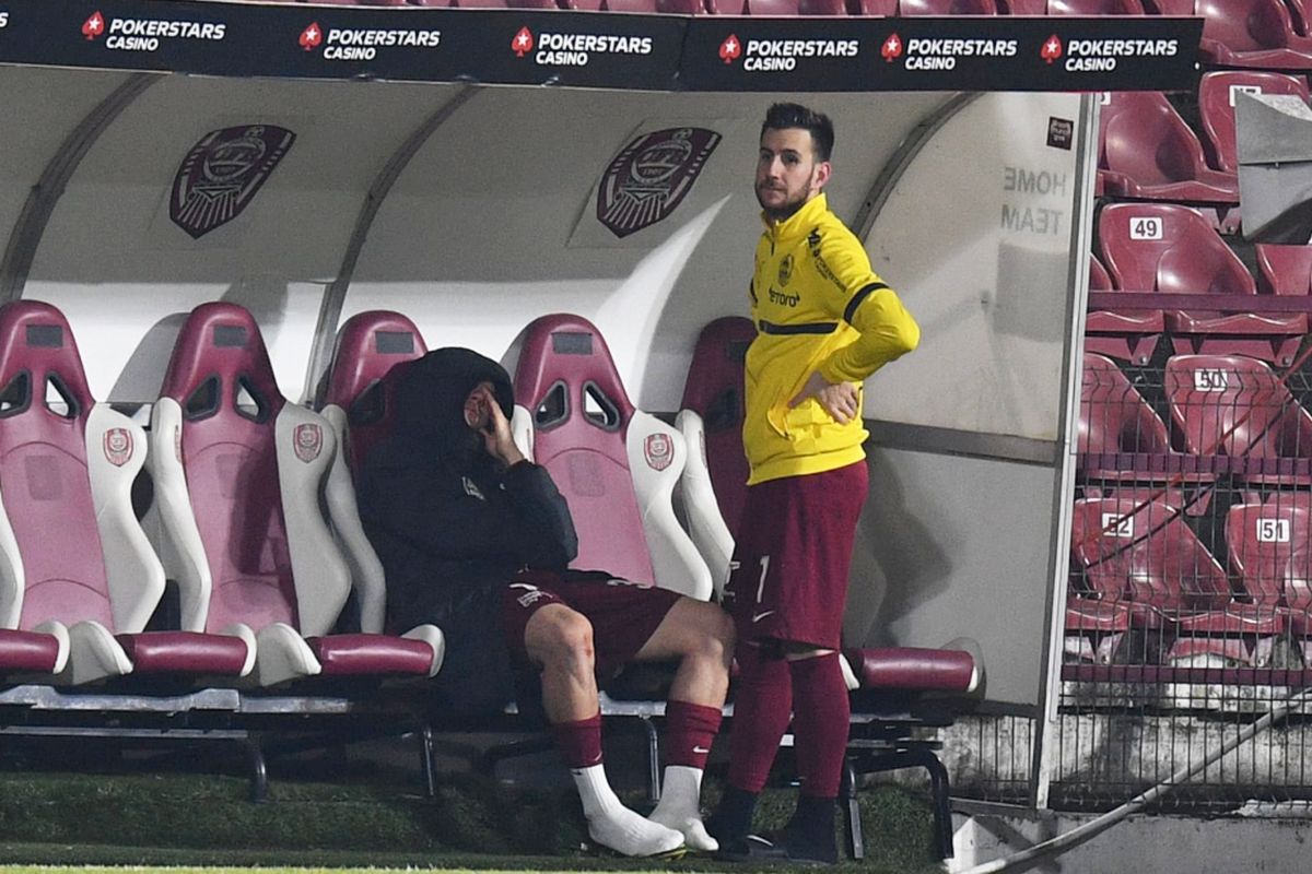 „Dărâmat” de Dan Petrescu » Cum a fost surprins jucătorul lui CFR după meciul cu UTA