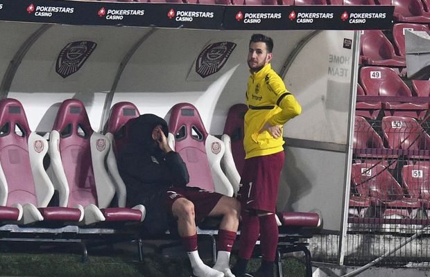 „Dărâmat” de Dan Petrescu » Cum a fost surprins jucătorul lui CFR după meciul cu UTA