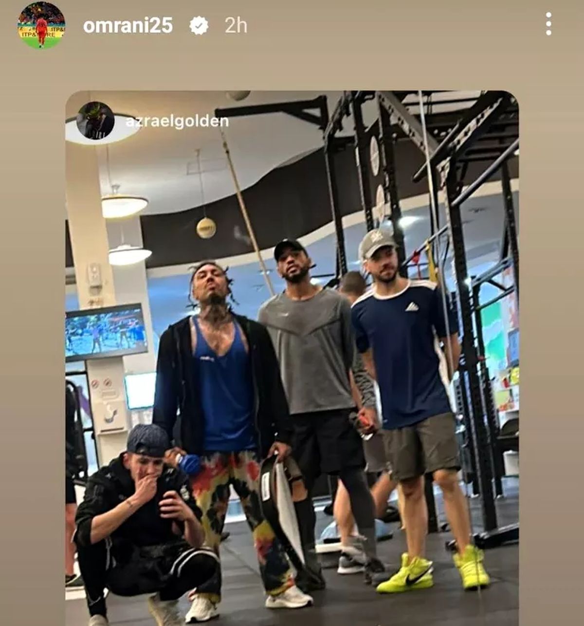 Omrani și-a găsit „antrenor” personal » Trage la sală cu Alex Velea