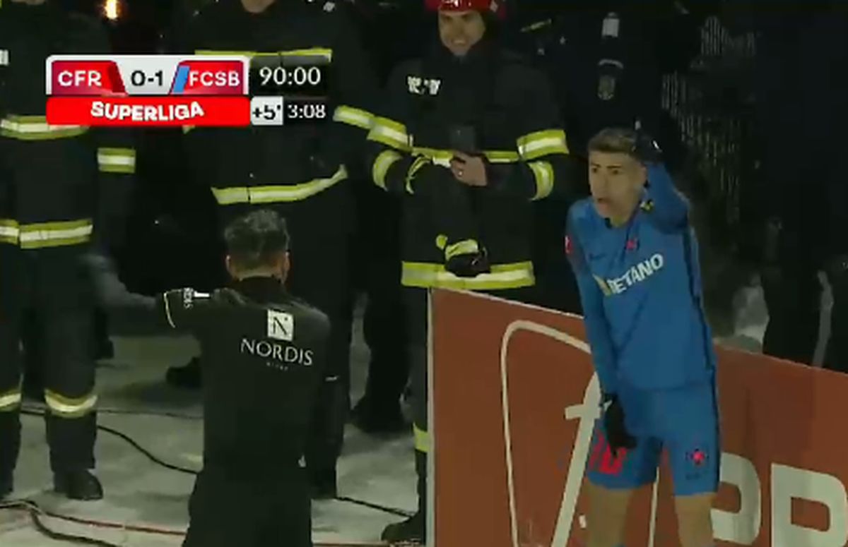 Octavian Popescu, galben în CFR Cluj - FCSB