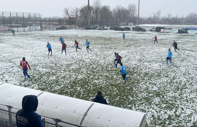 Ninsoarea din Ghencea nu i-a oprit pe „militari” » CSA Steaua a zdrobit-o pe Progresul Spartac într-un meci amical