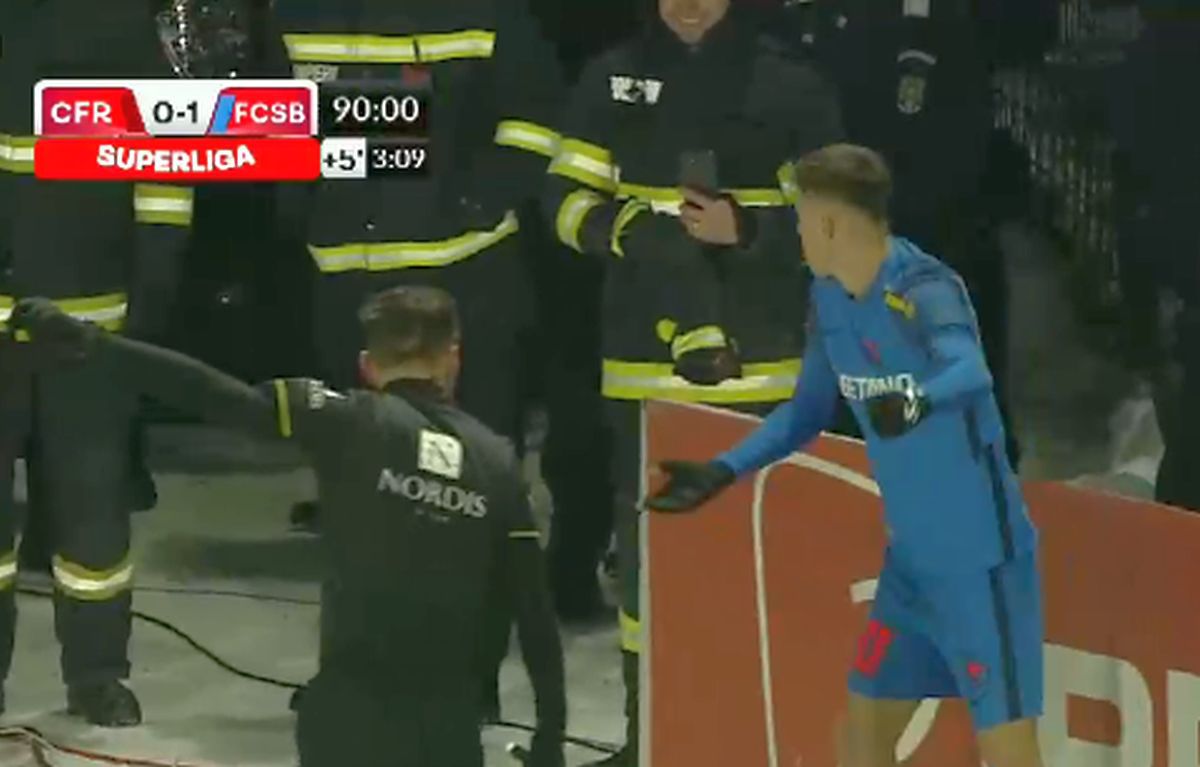 Octavian Popescu, galben în CFR Cluj - FCSB