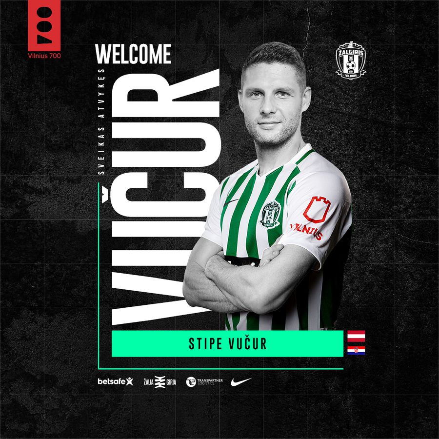 Stipe Vucur, prezentat la Zalgiris Și-a găsit echipă la un an și jumătate de la despărțirea de FCSB » MM Stoica l-a ironizat: „Era lent ca lebăda!”
