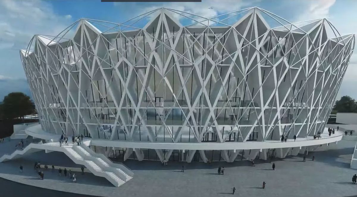 O sală polivalentă de 100 de milioane de euro e pe masa Guvernului! Proiectul arată extraordinar