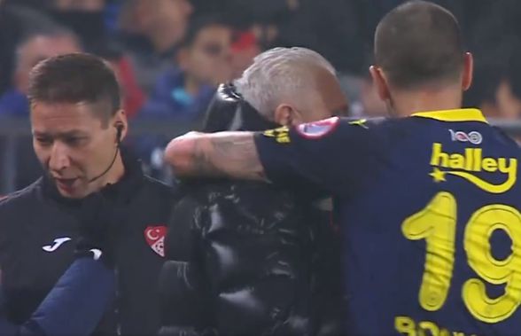Îmbrățișare cu un campion european » Cum a fost calmat Marius Șumudică în meciul cu Fenerbahce