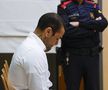 Dani Alves, în sala de judecată/ foto Imago Images