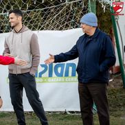Mircea Lucescu, la antrenamentul lui Dinamo/foto: Facebook @Dinamo Bucuresti
