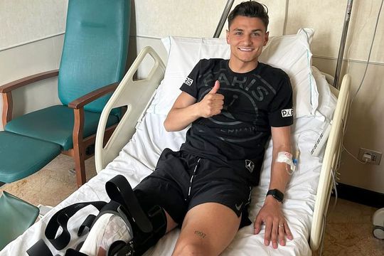 George Ganea, pe patul de operație / Sursă foto: Instagram