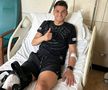 George Ganea, pe patul de operație / Sursă foto: Instagram