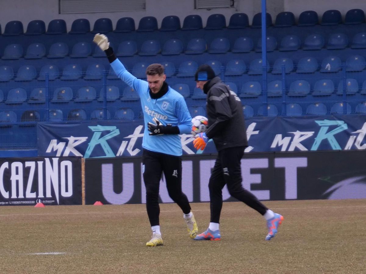 Gazonul de la Clinceni, înainte de Unirea Slobozia - Universitatea Craiova