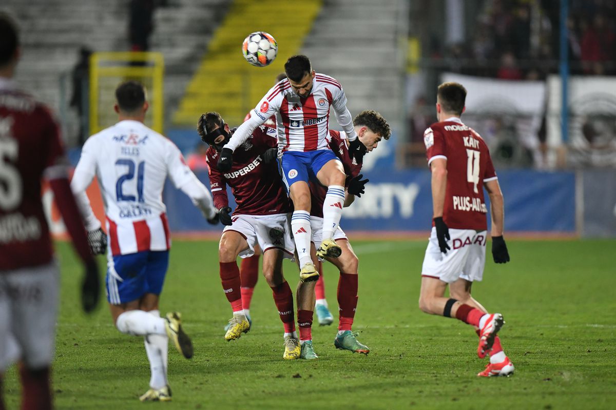 Oțelul - Rapid, în runda #26 din Superliga, 8 februarie