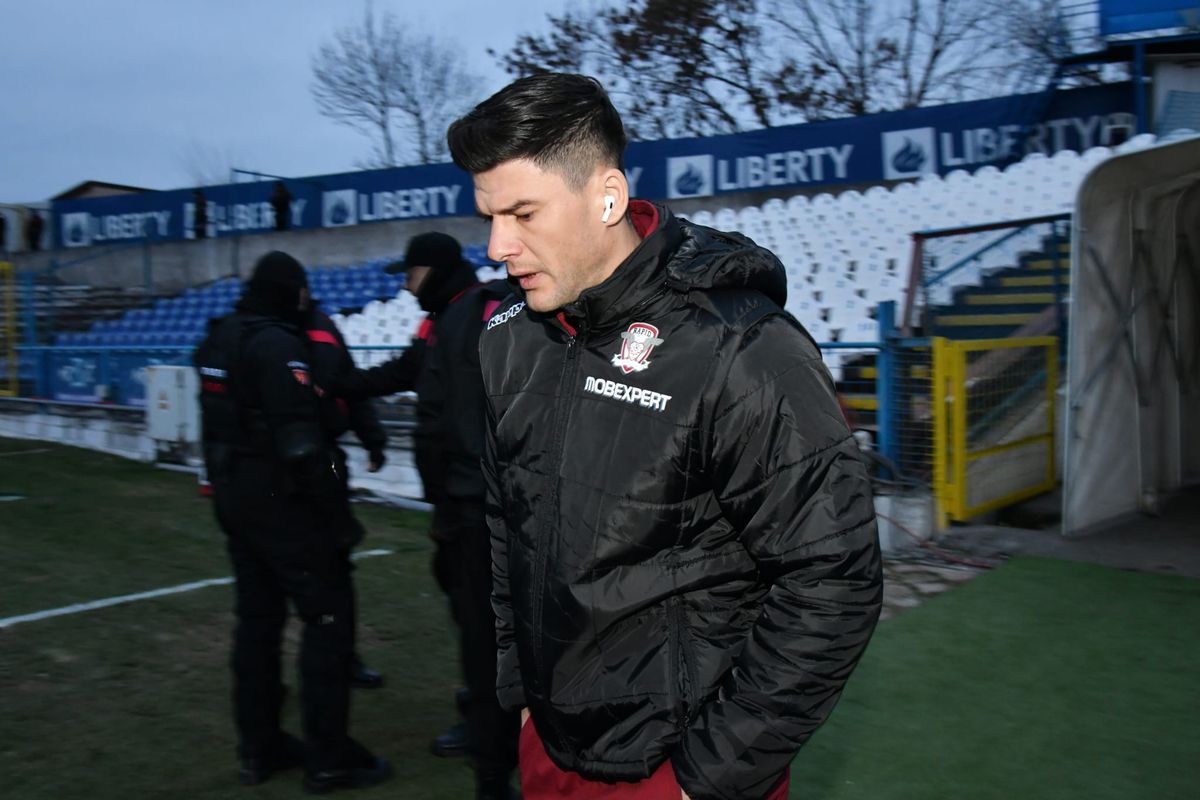 Imagini surprinse înainte de Oțelul - Rapid, 8 februarie 2025