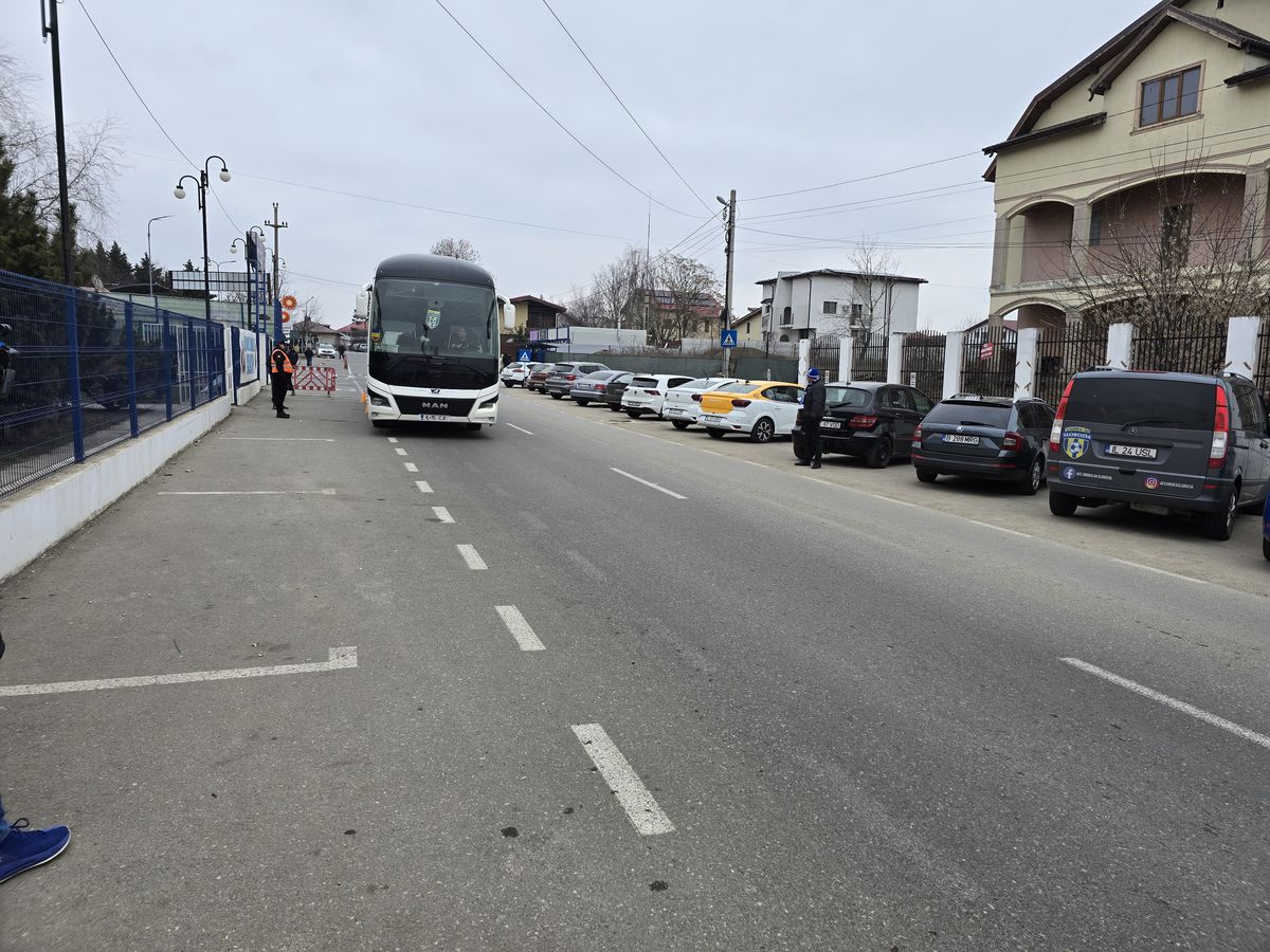Unirea Slobozia - Universitatea Craiova, imagini dinainte de meci / 8.02.2025