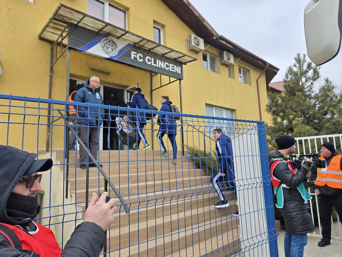Unirea Slobozia - Universitatea Craiova, imagini dinainte de meci / 8.02.2025